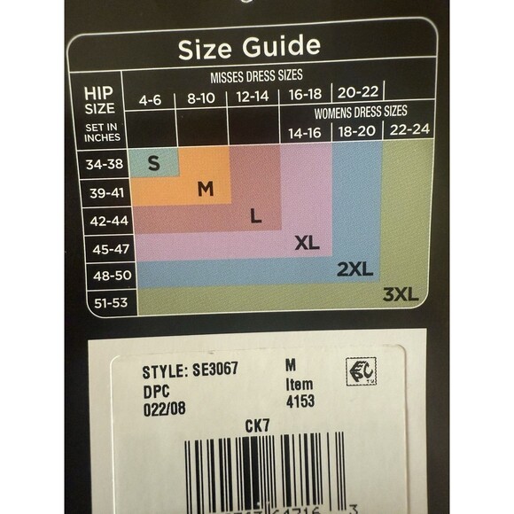 NWT Maidenform Black Ultra Firm Waist Snipper Tummy Shapewear Size Medium - Picture 7 of 7